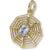 Spiderweb Charm in 10k Yellow Gold hide-image
