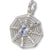 Spiderweb charm in Sterling Silver hide-image