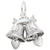 Bells Charm In Sterling Silver