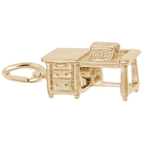 Desk Charm In Yellow Gold