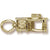Desk charm in Yellow Gold Plated hide-image