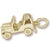 Jeep charm in Yellow Gold Plated hide-image