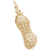 Peanut Charm in Yellow Gold Plated