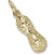 Peanut charm in Yellow Gold Plated hide-image