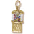 Gumball Machine charm in Yellow Gold Plated hide-image