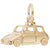 Car Charm In Yellow Gold