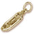 White Water Raft Charm in 10k Yellow Gold hide-image