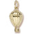 Hot Air Balloon Charm in 10k Yellow Gold hide-image