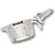 Measuring Cup charm in 14K White Gold hide-image
