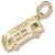 Motor Home charm in Yellow Gold Plated hide-image