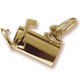 Mail Box charm in Yellow Gold Plated hide-image