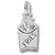 Fries charm in 14K White Gold hide-image