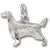 Irish Setter charm in Sterling Silver hide-image