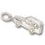 Suv charm in 14K White Gold hide-image