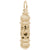 Mzuzah Charm in Yellow Gold Plated
