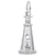 Lighthouse Charm In Sterling Silver