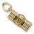 White House charm in Yellow Gold Plated hide-image
