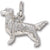 Retriever charm in Sterling Silver hide-image