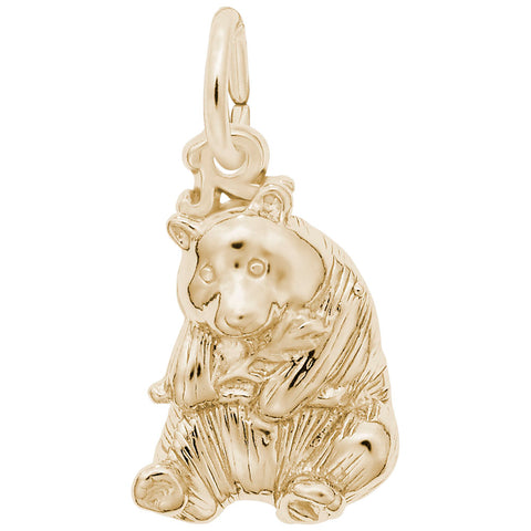 Panda Charm in Yellow Gold Plated