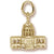 Capitol Bldg. Charm in 10k Yellow Gold hide-image