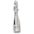 Champagne Bottle charm in Sterling Silver hide-image