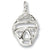Catcher'S Mask charm in Sterling Silver hide-image