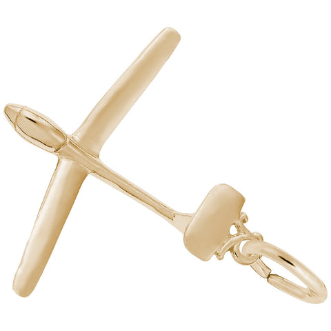 Glider Charm in Yellow Gold Plated