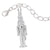 Nutcracker Charm and Bracelet Set in Sterling Silver