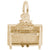 Spinet Charm in Yellow Gold Plated