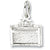 Spinet charm in 14K White Gold hide-image