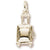 Suitcase Charm in 10k Yellow Gold hide-image