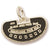 Black Jack Table Blk Pnt Charm in 10k Yellow Gold hide-image