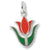 Tulip charm in Sterling Silver hide-image