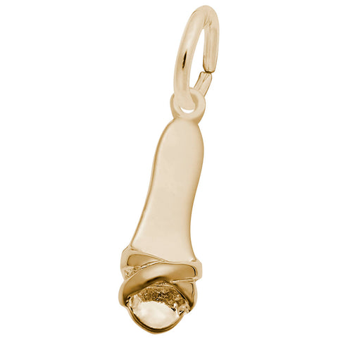 Sandal Charm In Yellow Gold