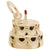 Cake Charm in Yellow Gold Plated