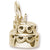 Cake Charm in 10k Yellow Gold hide-image