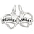 Mejores Amigas Charm In 14K White Gold