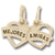 Mejores Amigas Charm in 10k Yellow Gold hide-image