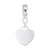 Medium Heart - Classic charm dangle bead in Sterling Silver hide-image