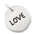 Tag- Love charm in Sterling Silver hide-image