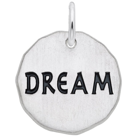 Tag- Dream Charm In 14K White Gold
