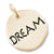Tag Dream Charm  in 10k Yellow Gold hide-image