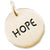 Tag Hope Charm  in 10k Yellow Gold hide-image