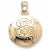 Locket charm in Yellow Gold Plated hide-image