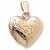 Locket Charm in 10k Yellow Gold hide-image