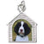 Photoart Dog House charm in 14K White Gold hide-image
