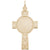 Photoart Celtic Cross Charm in Yellow Gold Plated