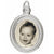 Rope Oval charm in Sterling Silver hide-image