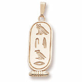 Cartouche in Yellow Gold Plated hide-image
