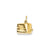 Sardine Can Charm in 14k Gold
